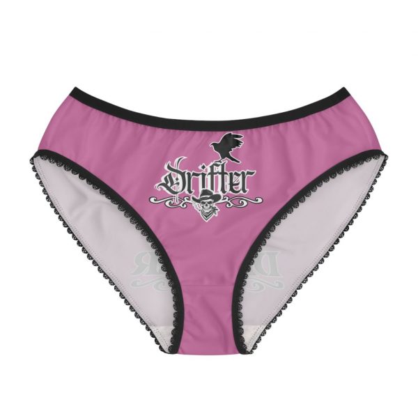 Drifter Skull Cowgirl Briefs — Pink Skull Cowboy Women’s Briefs