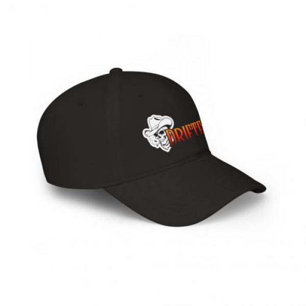 Drifter Skull Cowboy Low Profile Baseball Cap